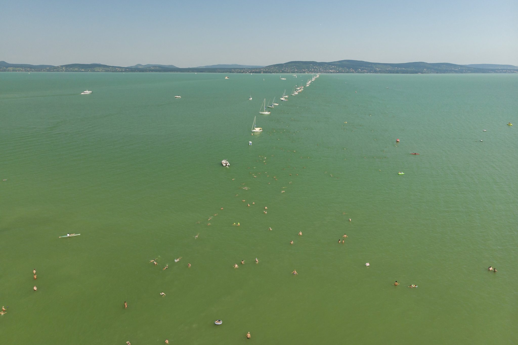 Lake Balaton swimming