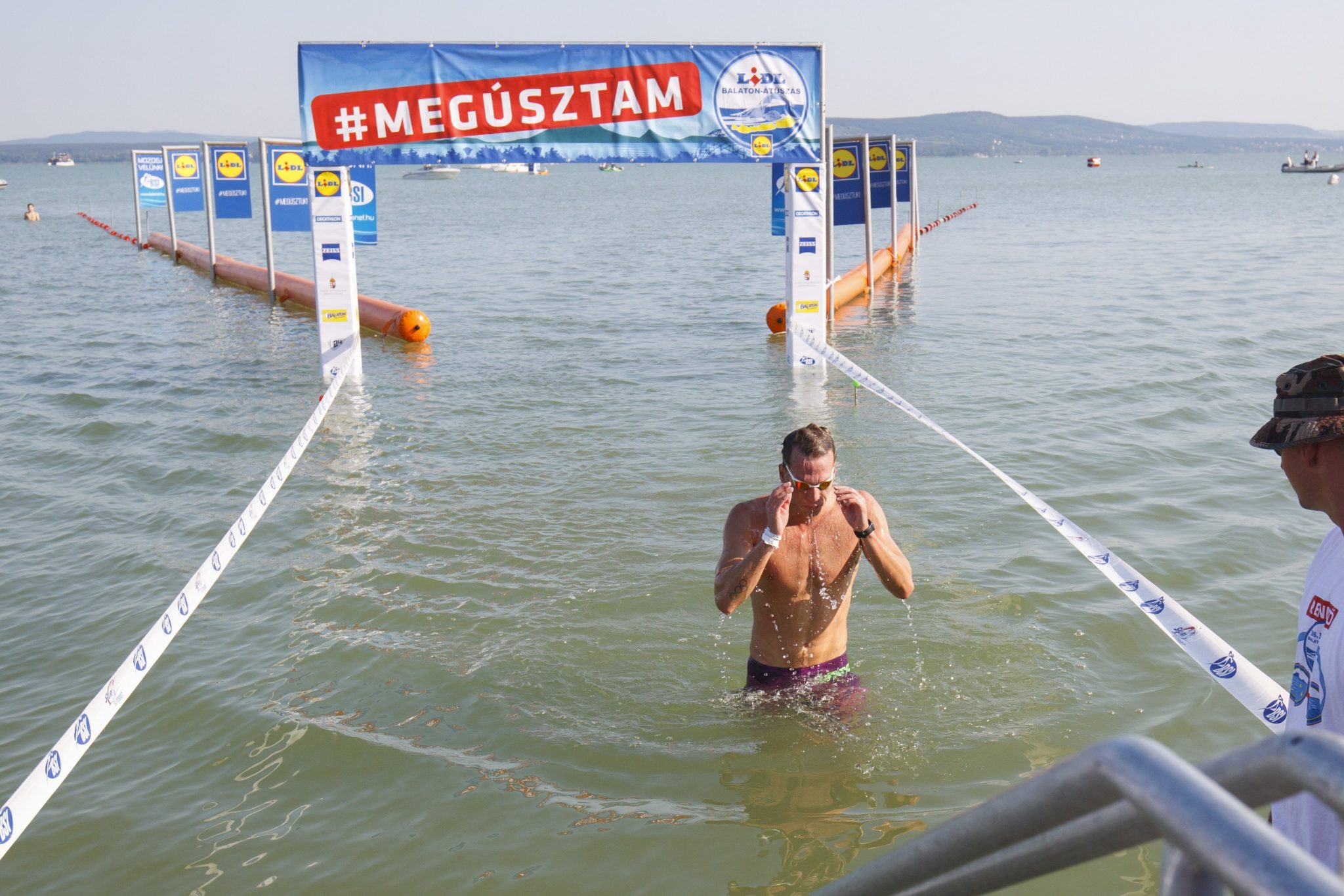 Lake Balaton swimming