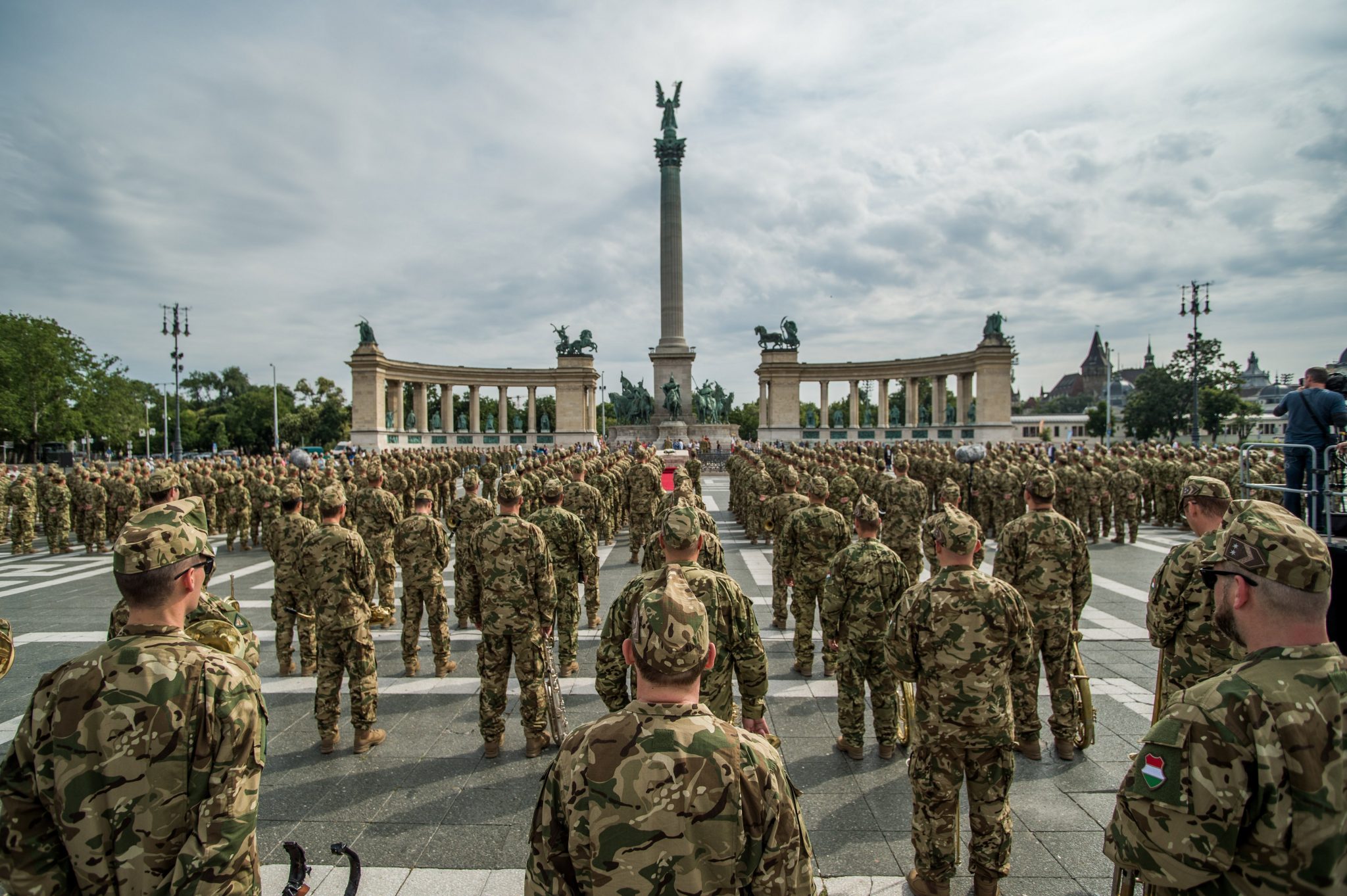 military army Heroes' Square