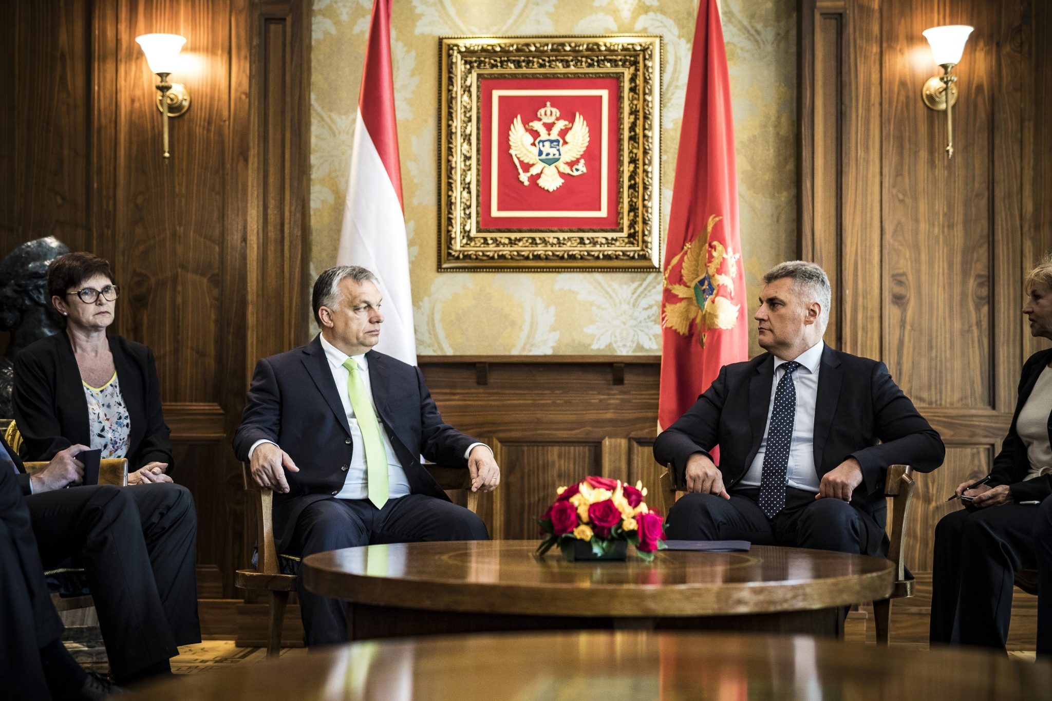 Viktor Orbán visite la diplomatie