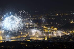 August 20, 2018 - Hungary celebrated the national holiday with amazing fireworks