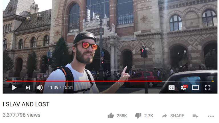 pewdiepie holiday budapest