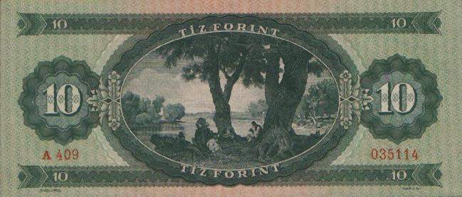 forint, old banknote