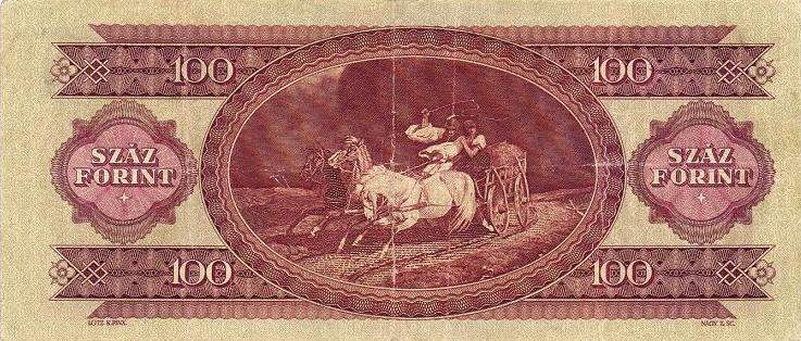 forint, old banknote