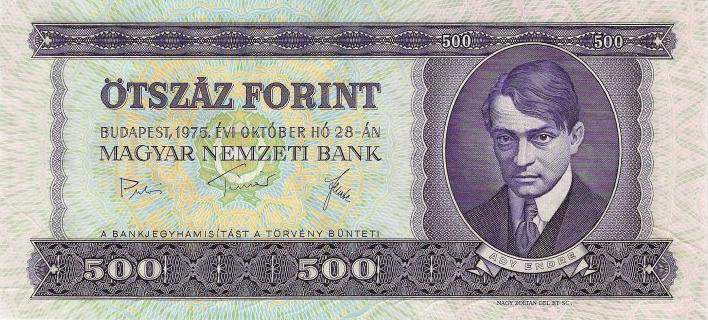 forint, old banknote