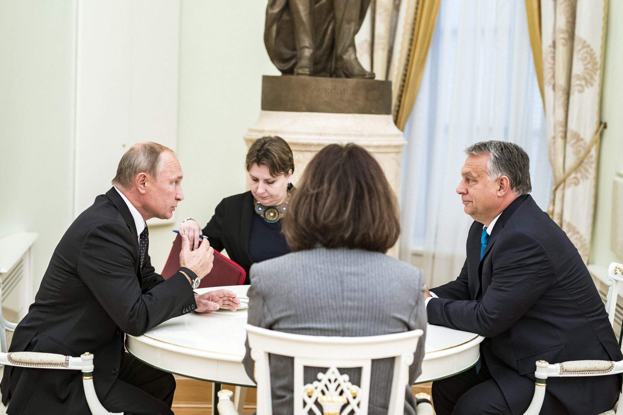 Orbán in Russia Putin