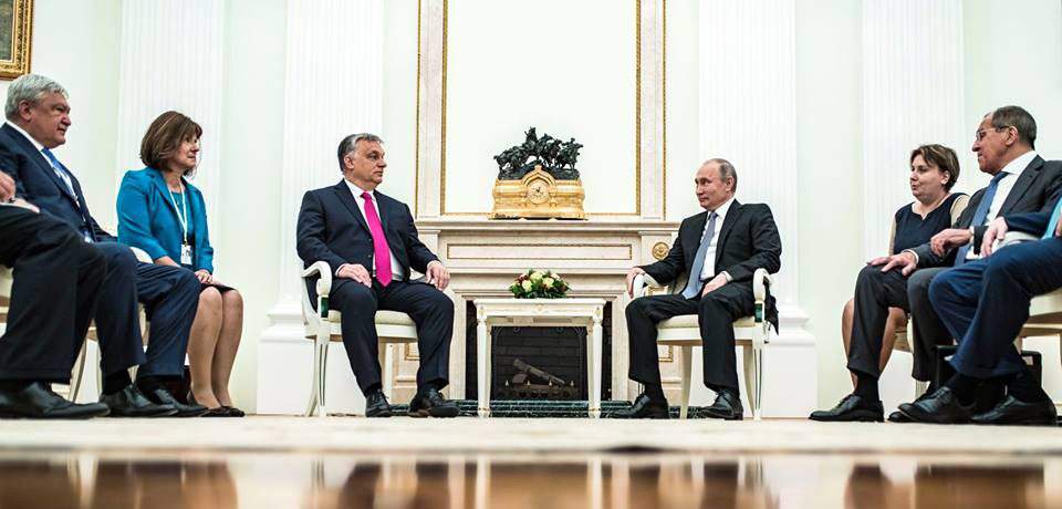 Orbán Putin Ungheria Russia