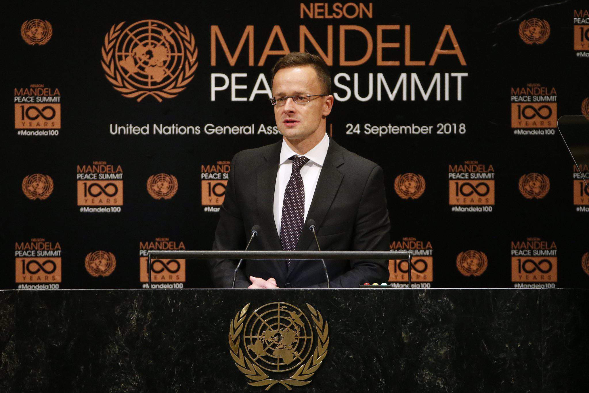 Foreign minister Mandela Peace Summit