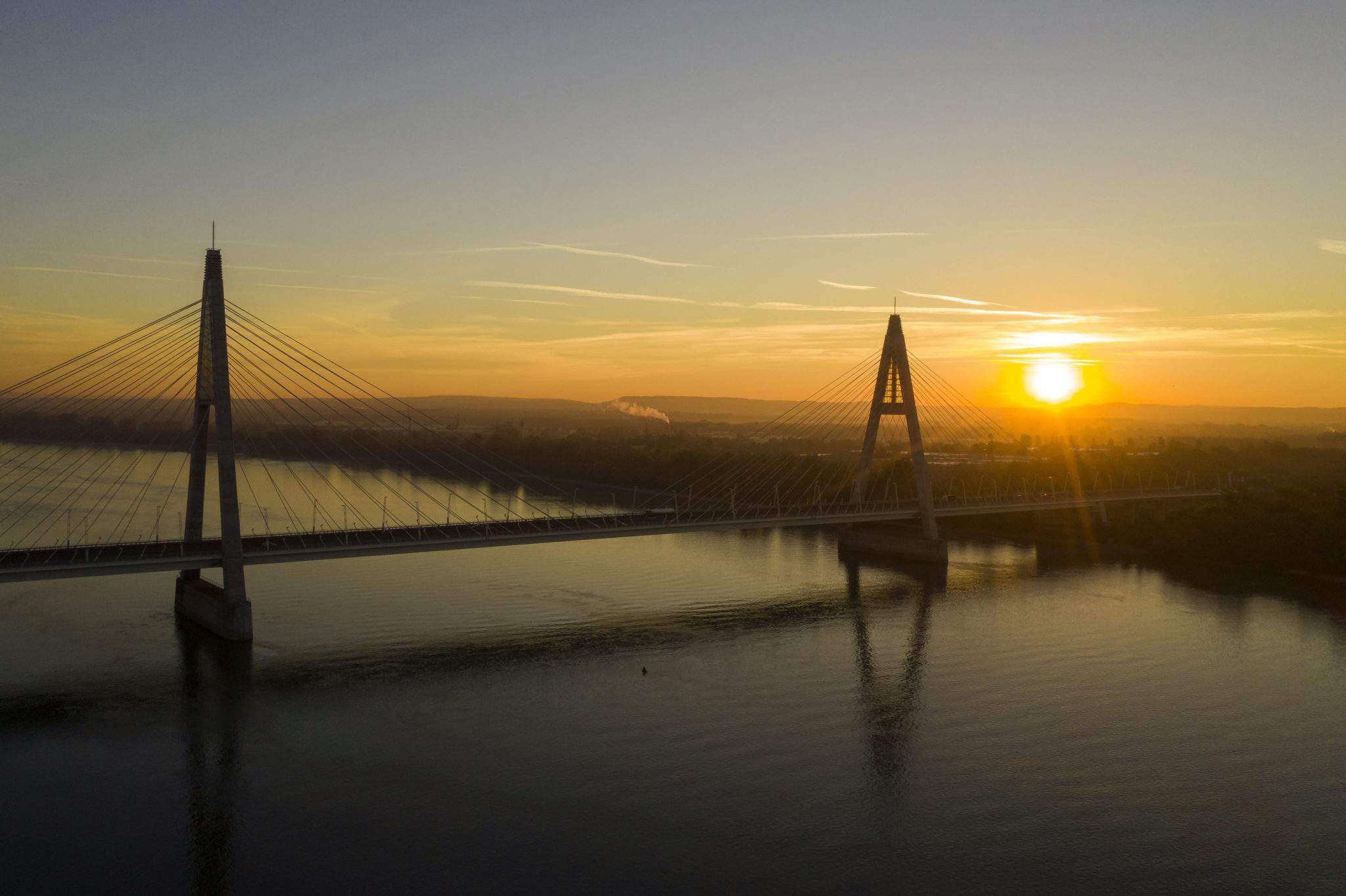 Megyeri Bridge Budapest