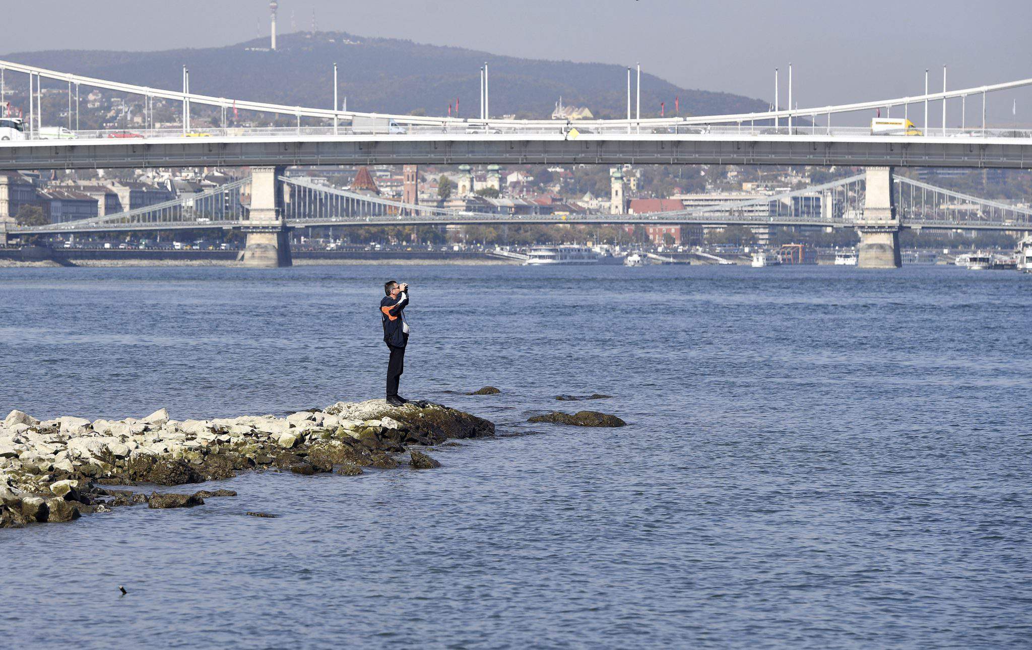 low water level Danube