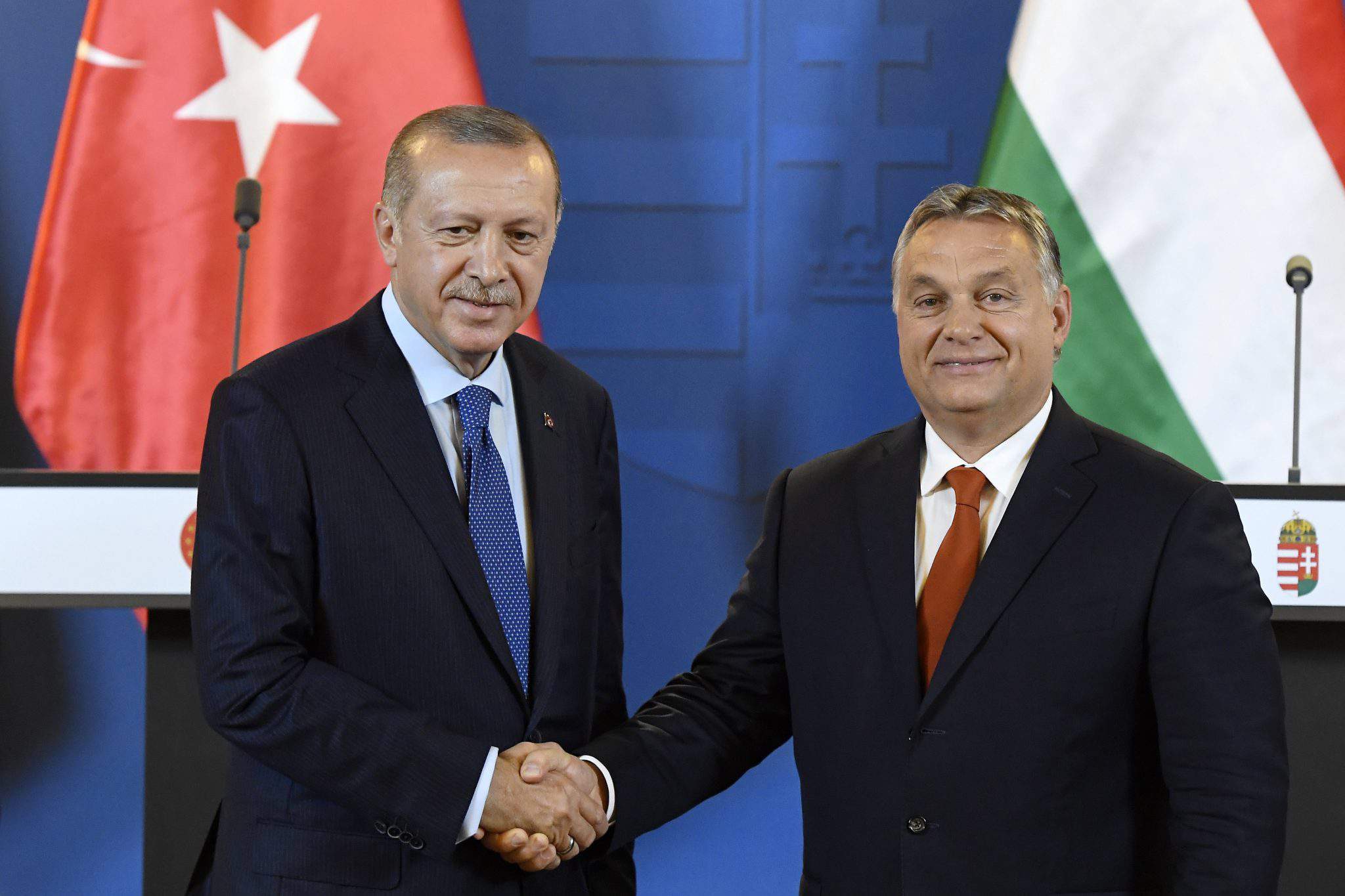 Orbán Erdogan meeting