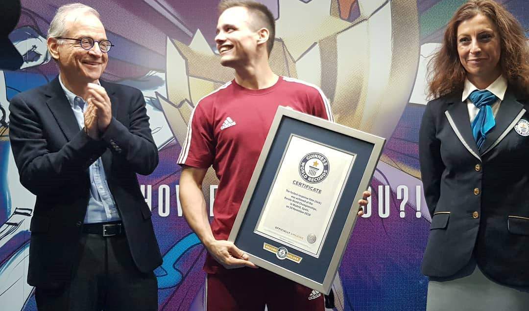sport, karaté, record du monde Guinness