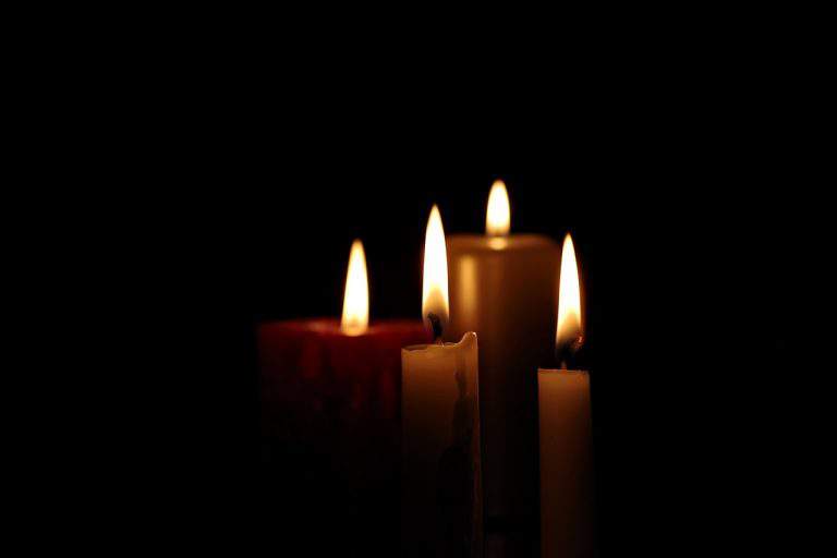 All Saints Day, candle, mourning