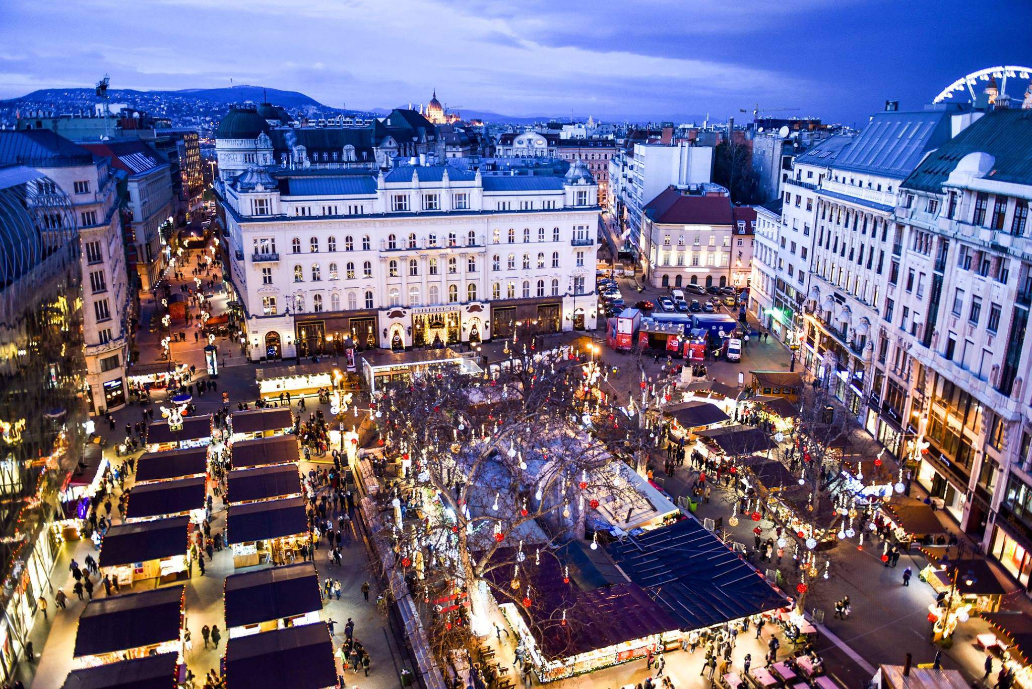 božićni, sajam, Budimpešta
