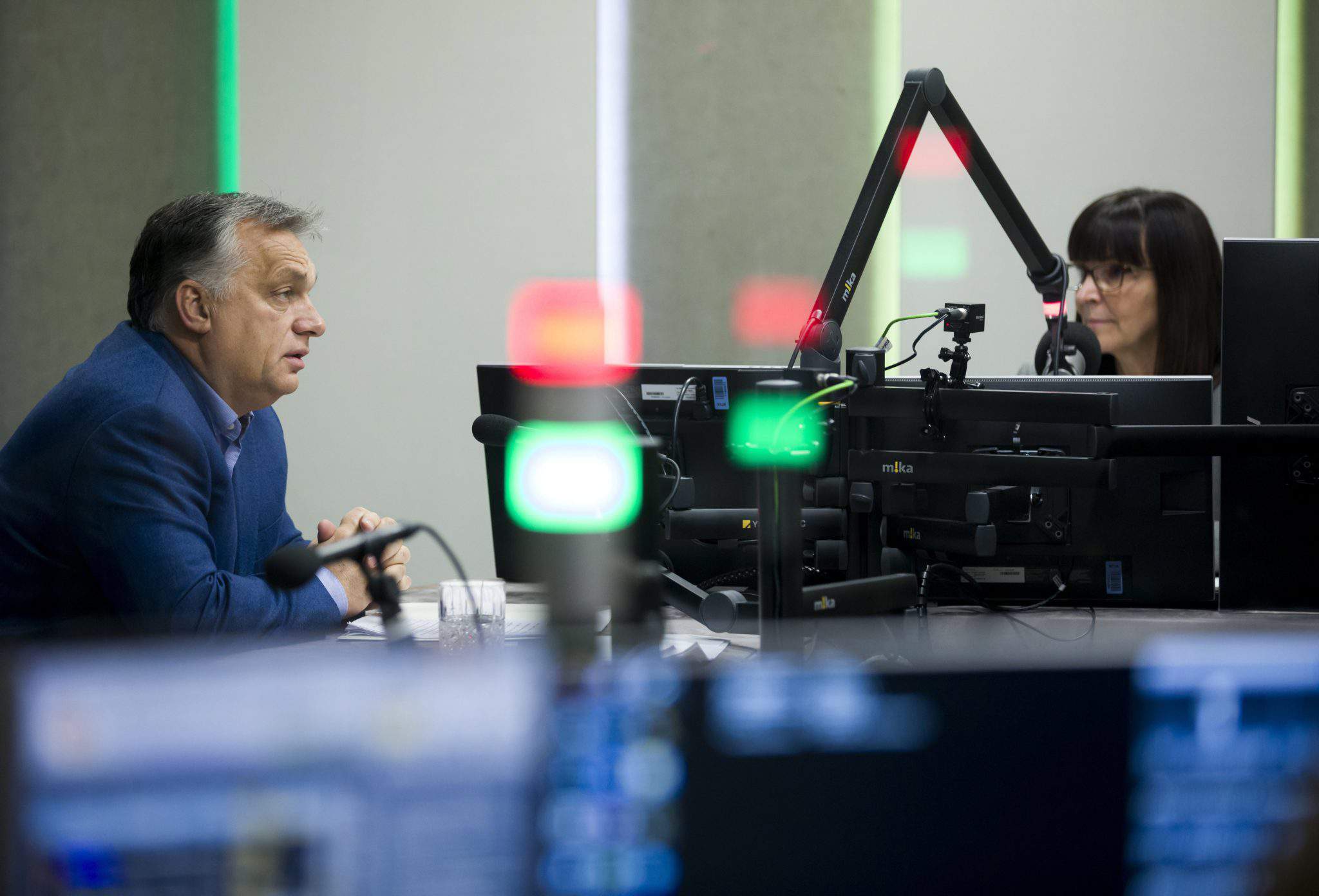 rozhlasový rozhovor orbán