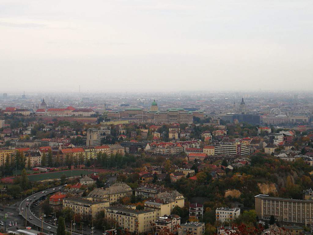 city, Budapest, view