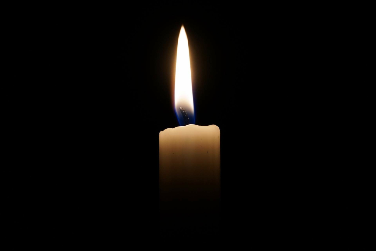 蜡烛，黑色，哀悼