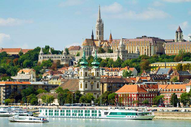 castle, hill, budapest