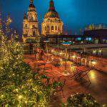 Budapest Aria Hotel sky champagne bar