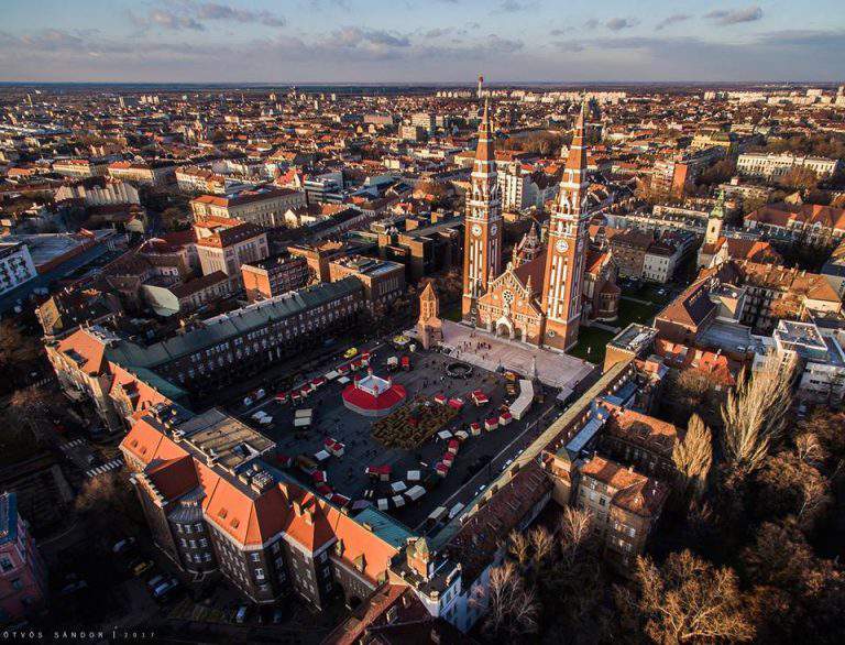 szeged, square, dome