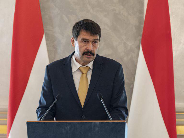 Hungarian president Áder