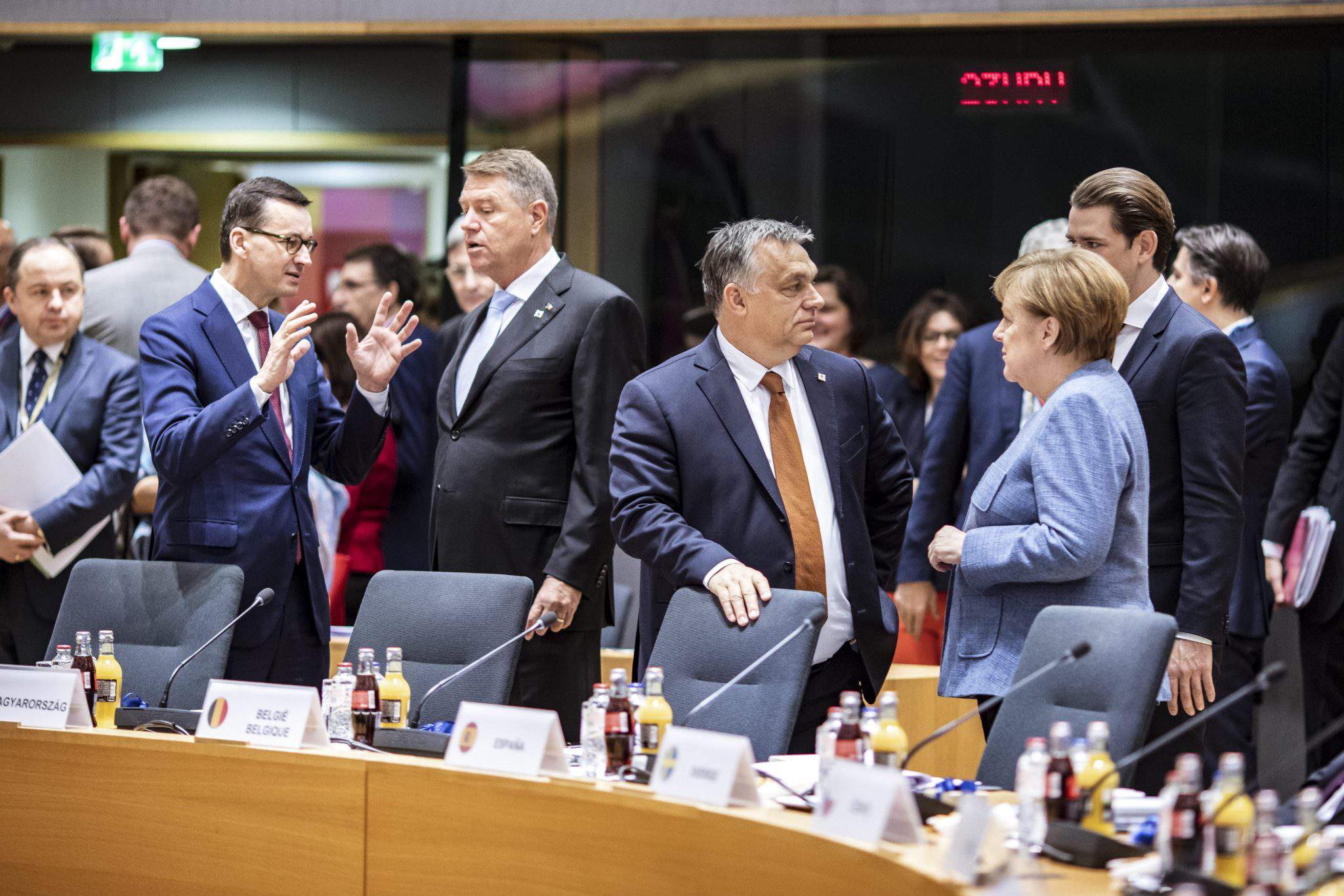 Orbán Merkel Brussels
