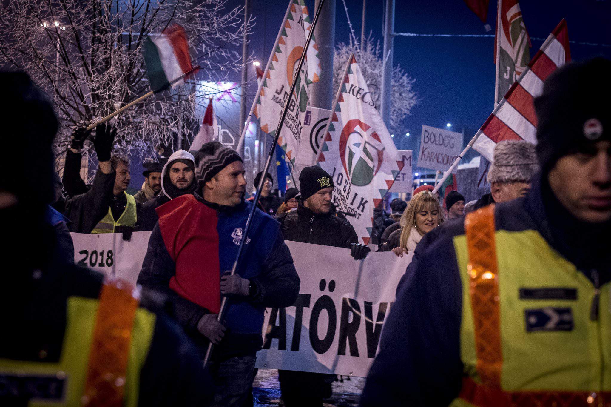 demonstrație anti-guvernamentală Kecskemét