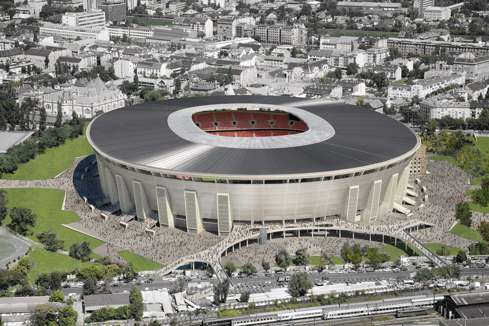 Puskás Stadium, new, building