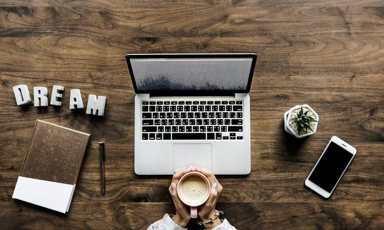 affaires, travail, café