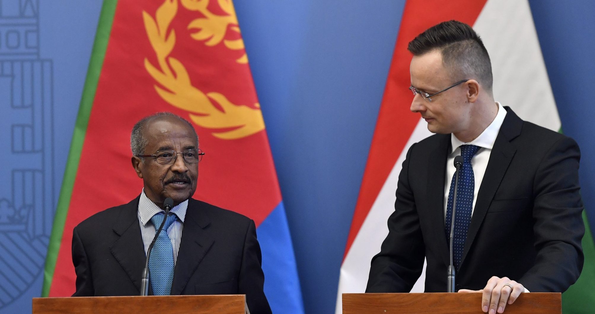 eritrea Hungary foreign ministers