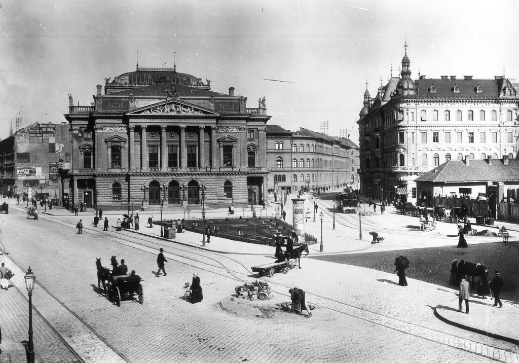 National Theatre, old, building