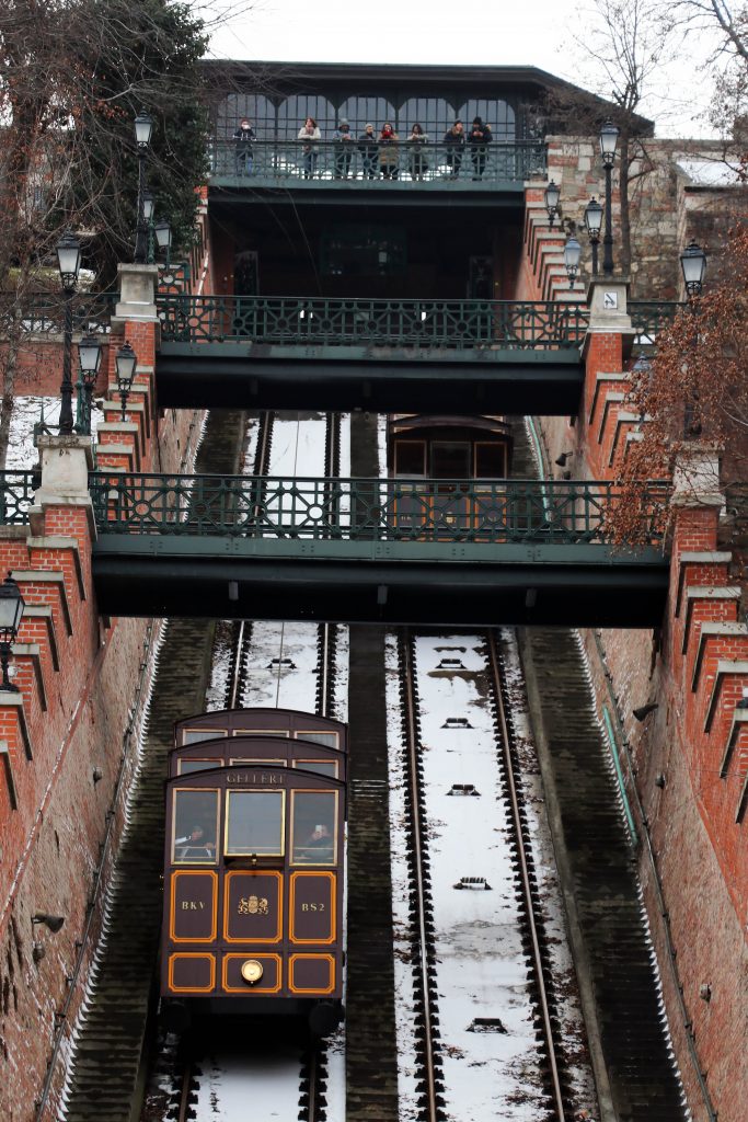 布达城堡缆车锡克洛布达佩斯匈牙利