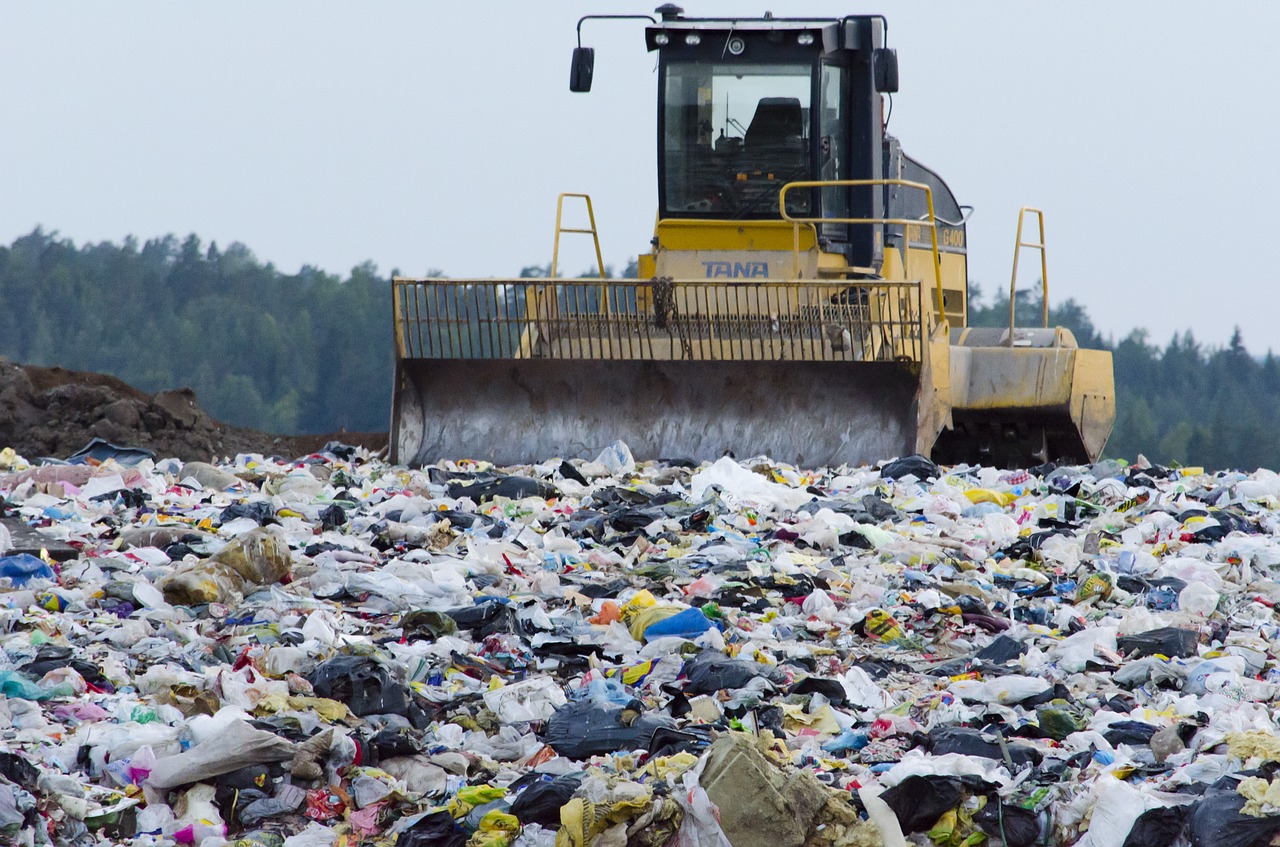 plastic, waste, europe, landfill