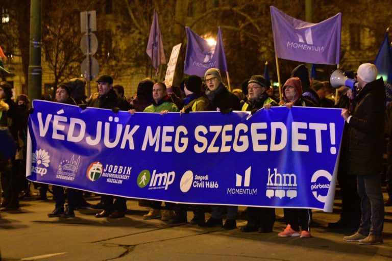 szeged demonstration