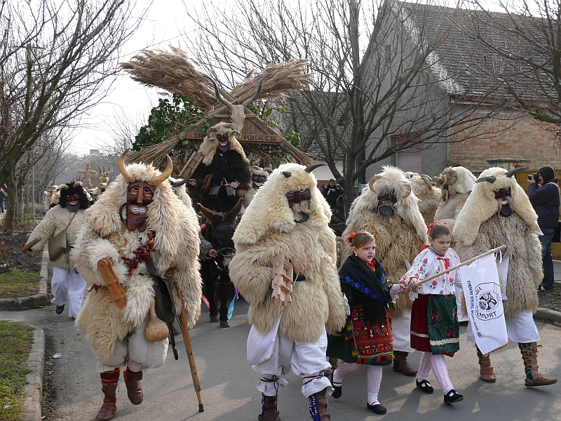 Busójárás_(Mohács),_2009-匈牙利-狂欢节-传统