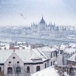 Tiempo de invierno en Budapest