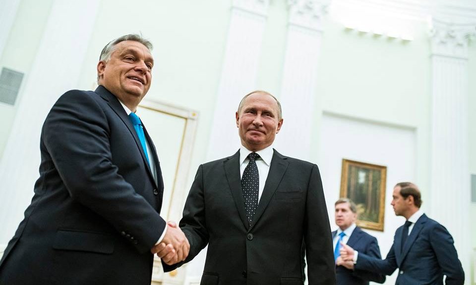 Besuch von Orbán Putin