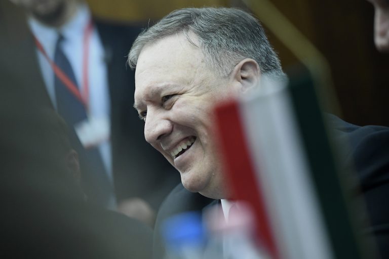 Pompeo Mike Hungary USA