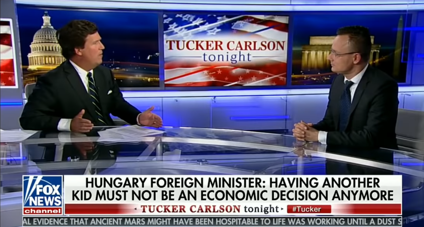 tuckler night Hungría EE. UU. política familiar