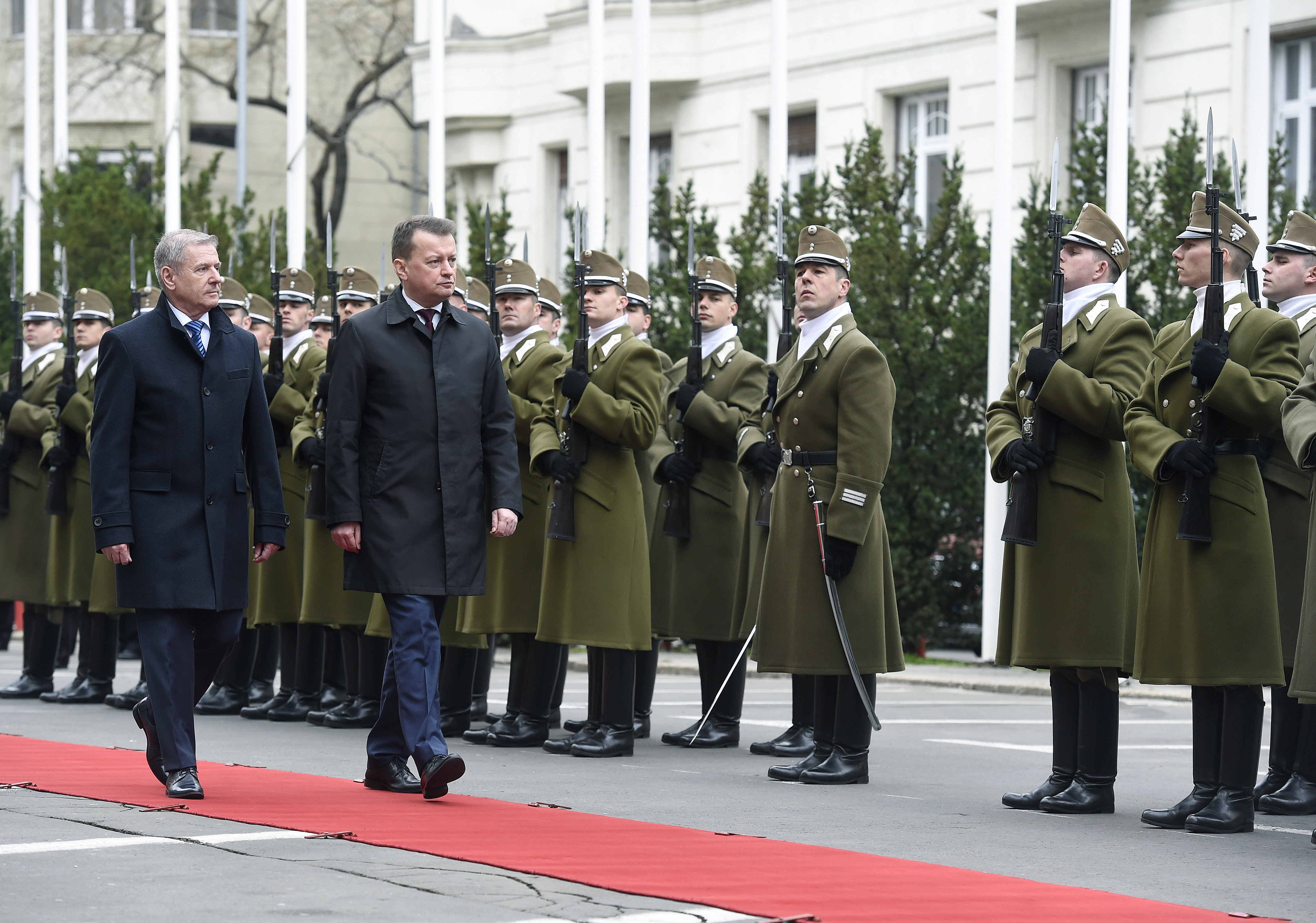 BENKÕ Tibor poland hungary defence ministers