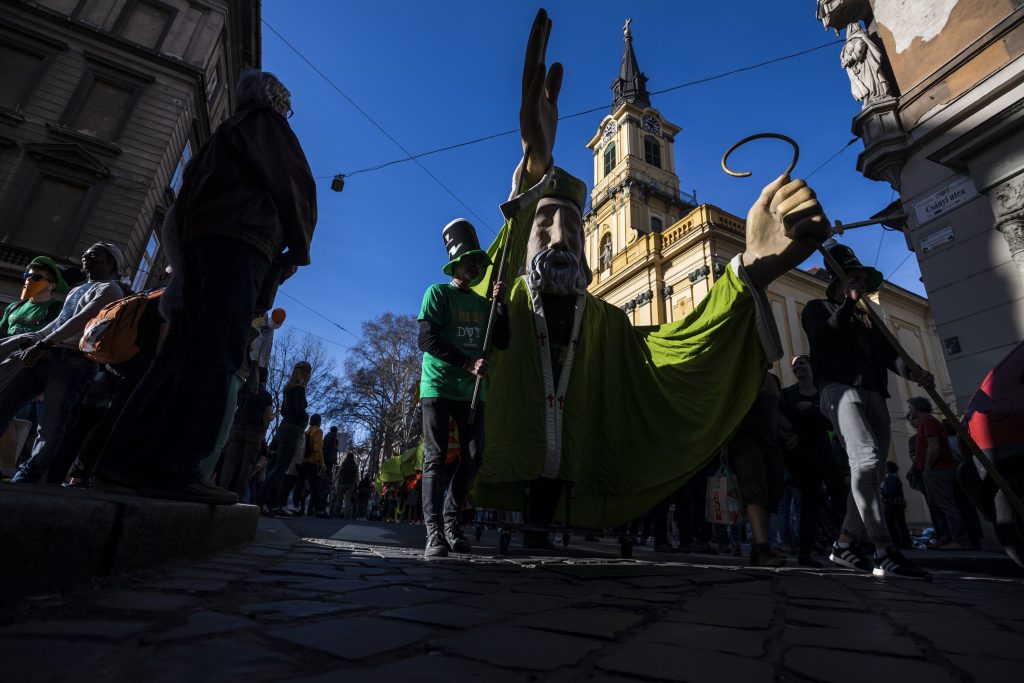 हंगरी में सेंट पैट्रिक दिवस समारोह