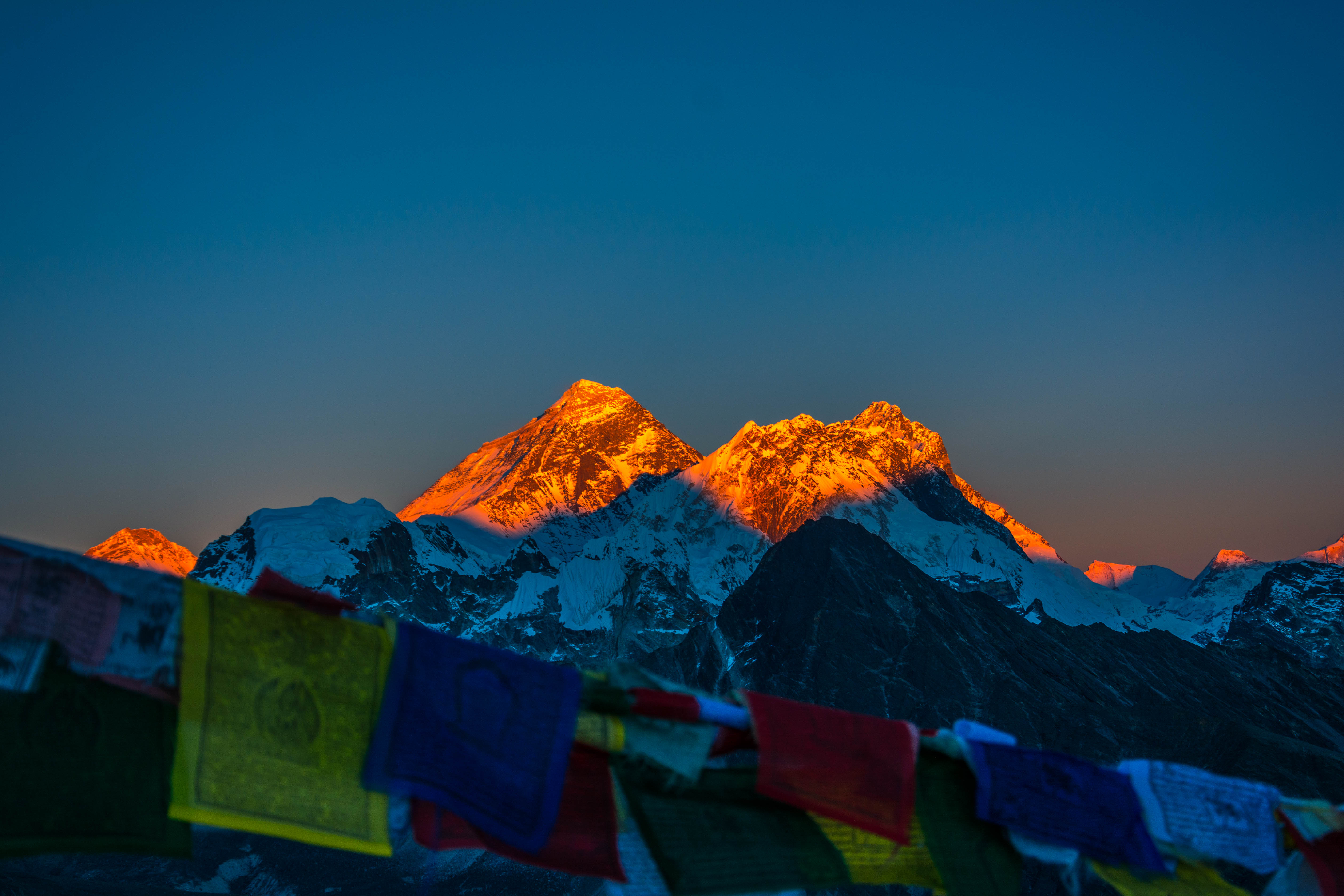 Nepal sunset