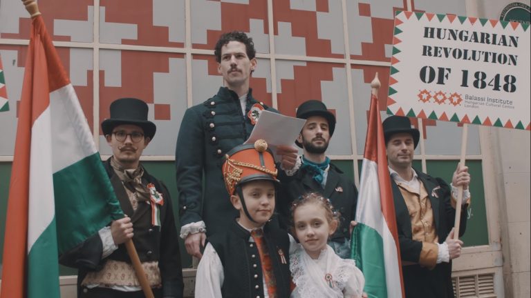 hungarian revolution 1848 flashmob london