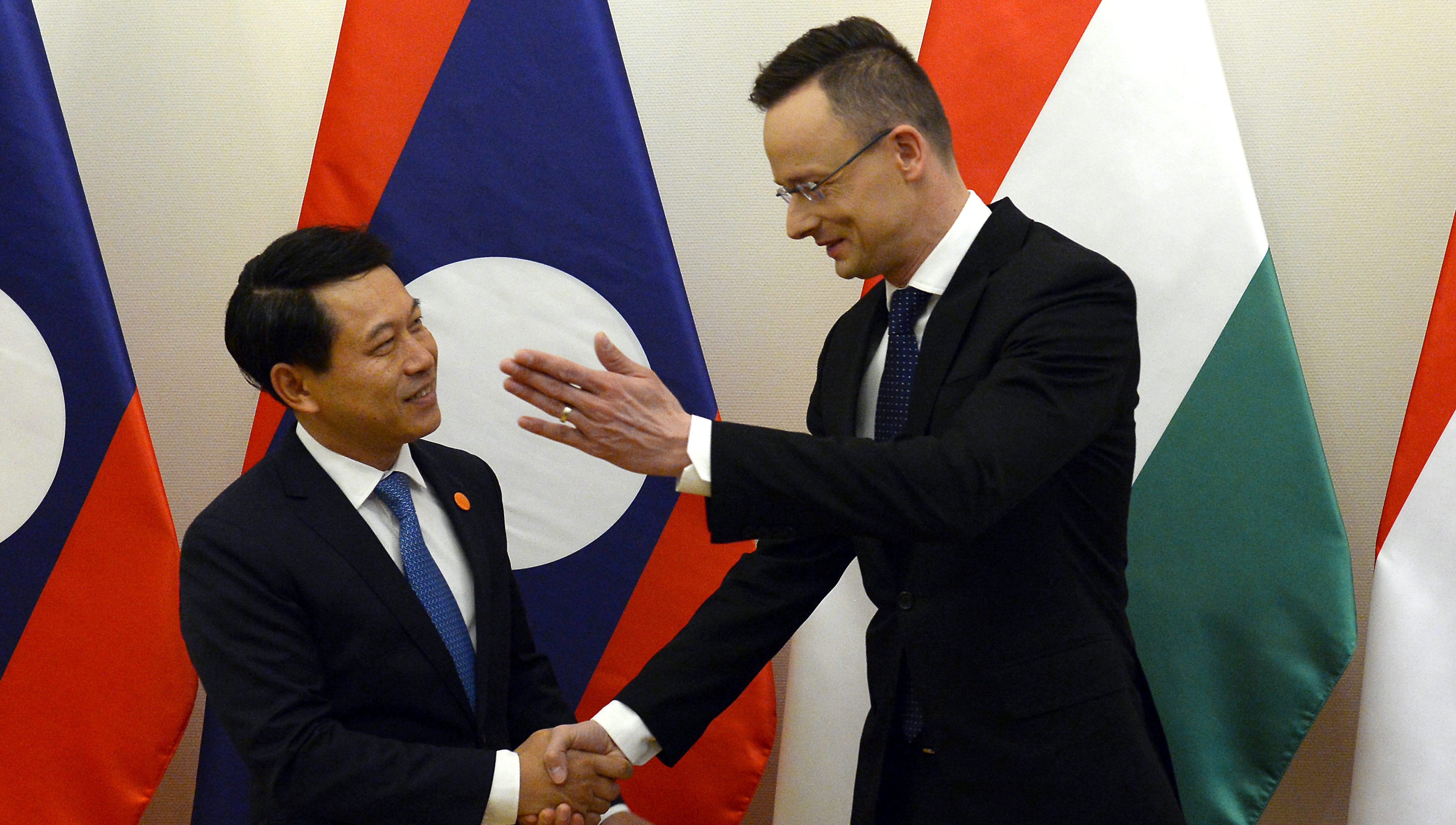 Hungary Laos foreign ministers