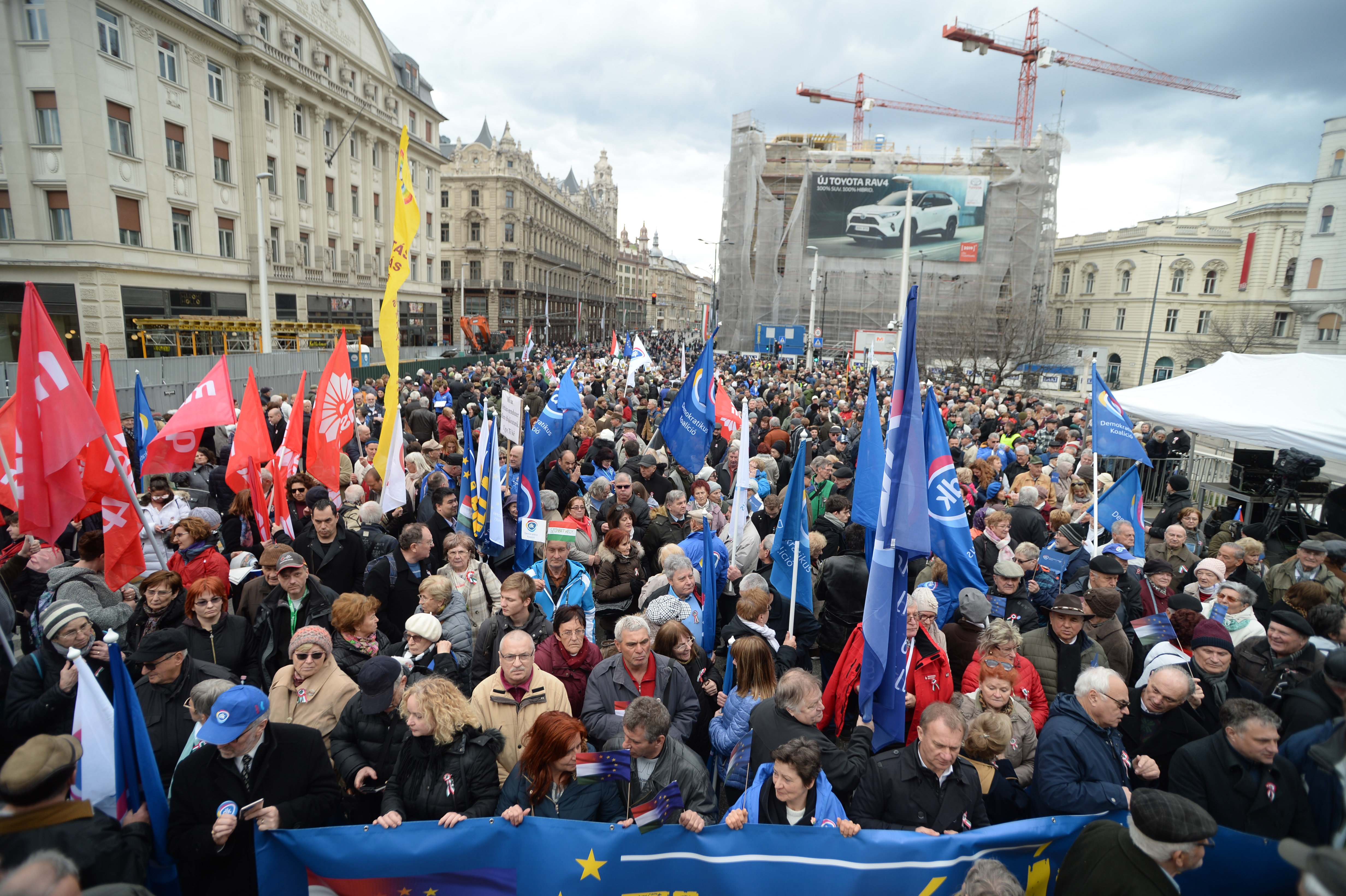 protestul opoziției din 15 martie