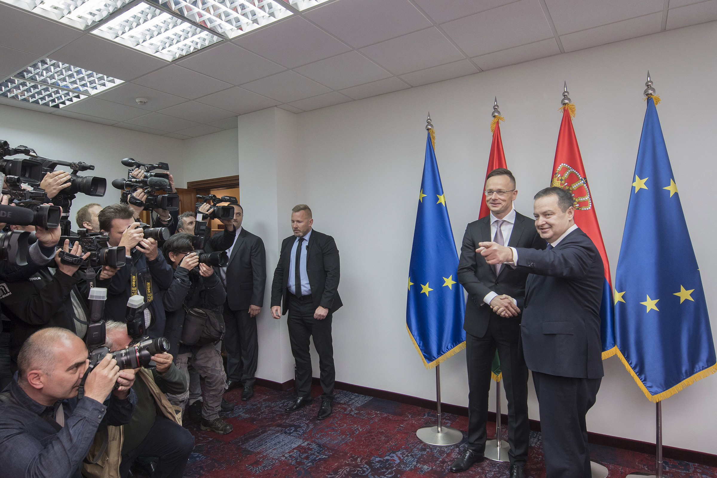सर्बिया हंगरी के विदेश मंत्री