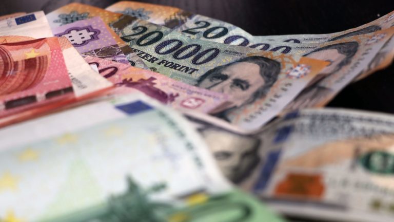 dinheiro do forint euro