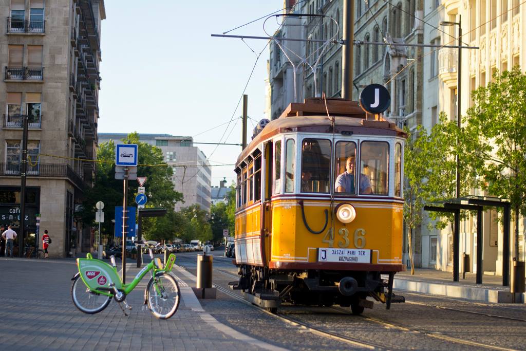 ट्राम, बुडापेस्ट, परिवहन