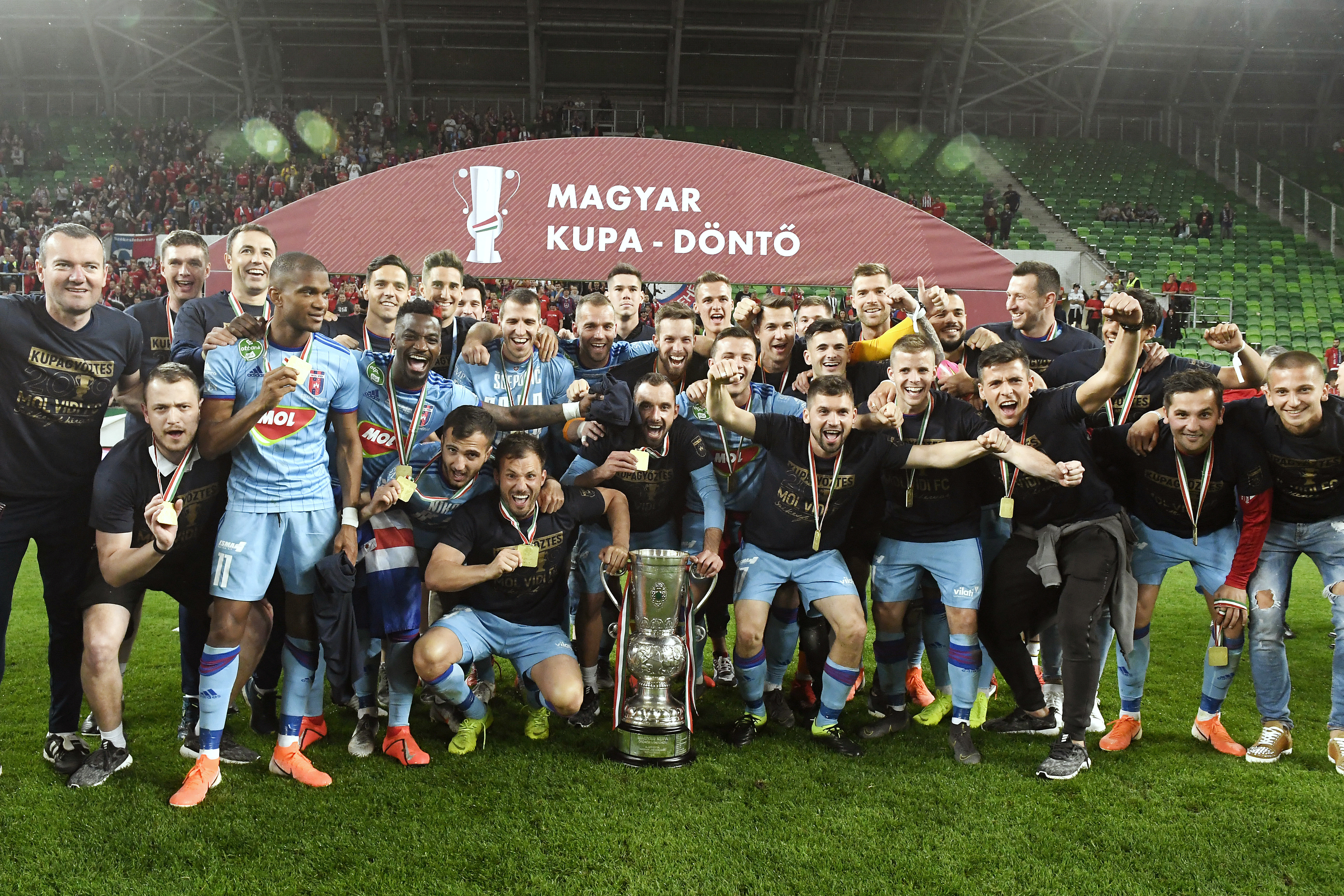 MOL Vidi claim Hungarian Cup with last-gasp winner