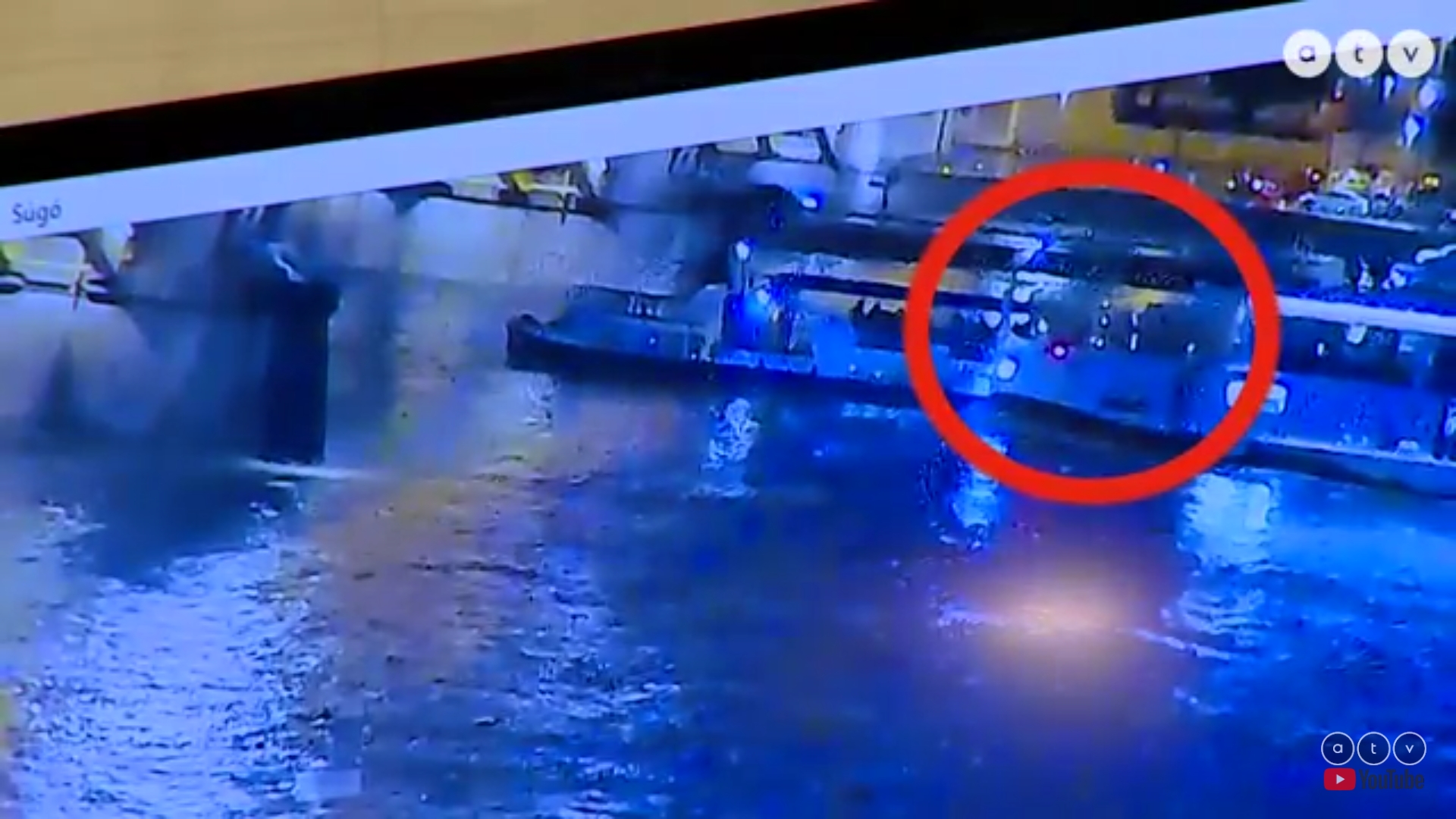 انقلب قارب سياحي في بودابست